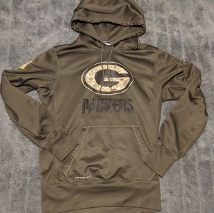 Green Bay Packer Salute to Service Hoodie